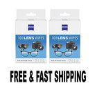 ZEISS Gentle and Thorough Cleaning Eyeglass Lens Cleaner Wipes, 100 Count 2 PACK