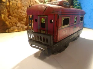 MARX 027 SCALE LITHOGRAPH TRINPLATE NEW YORK CENTRAL CABOOSE No 556 5-237-7 - Picture 1 of 11