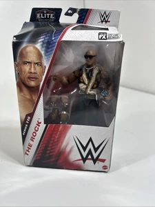 Figura de acción de lucha libre de juguete Mattel The Rock - WWE Elite 115 - Imagen 1 de 11