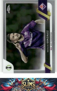 2022-23 Topps Cromo UEFA Clubes Competiciones Fiorentina Nicolás González #77 - Imagen 1 de 2