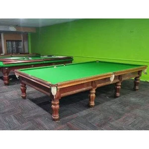12ft Full Size Second Hand Slate Snooker Pool Table - Picture 1 of 4