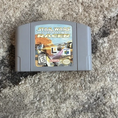 Star Wars Episode 1 Racer Nintendo 64 N64 Authentic Tested Working - Image 1 of 2