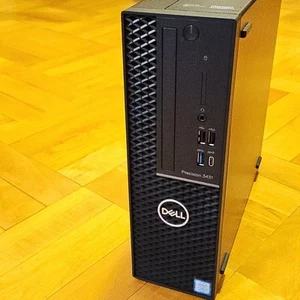 Dell Precision 3431 SFF Workstation Core i7 32GB 512GB NVMe Quadro P620 Win10Pro - Picture 1 of 4