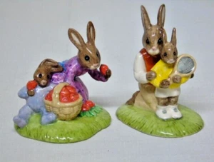 Neues AngebotROYAL DOULTON BUNNYKINS COLORWAY PAAR TENNIS UND ERDBEEREN LTD. ED. VON 10