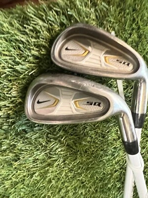 Nike SQ Machspeed Jr 7 & 9 Iron Set Golf Clubs Graphite Shaft Right Handed 59” - Image 1 of 4