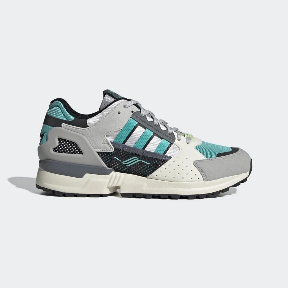 Adidas Herren ZX 10000 Lifestyle EQT grün & weiß Schuhe GW0616 UK Größen