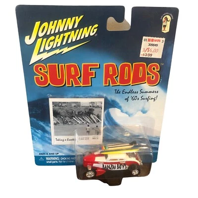 Varillas de surf Johnny Lightning 2000 Banzai Boys 1/64 diecast Foto 1 de 4
