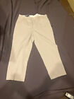 Polo Ralph Lauren Designer Prospect Pants Beige Light Brown Chinos Size 38X32