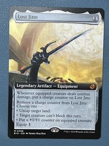 Lost Jitte (Extended Art) Outlaws of Thunder Junction OTJ MTG - Picture 1 of 1