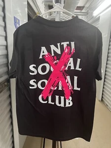 Anti Social Social Club ASSC Cancelled T-Shirt schwarz Gr. Large-XL 100 % authentisch - Bild 1 von 3