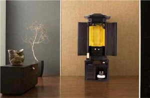 SGI Soka Gakkai New Butsudan Buddhist altar 21EBONY『Spring Symphony』JAPAN - Picture 1 of 12