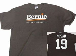 "Bernie For President" Kosar Jersey T Shirt Name Number On Back Cleveland Browns - Picture 1 of 3