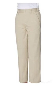 French Toast Tan Khaki School Uniform Dress Pant Relaxed Fit Pull On Boys Sz 20 - Picture 1 of 7