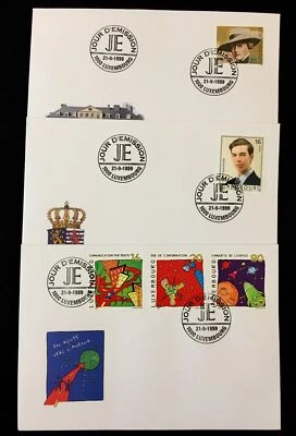 Luxembourg 1998/2000 MNH Unused (Apx 75)+3 FDC Covers Ducks Music Owls  AB1089 - Image 1 of 4