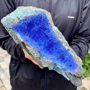 4,63 Pfund seltene Malachit-Höhlenproben mit Magnesit-Kristallmineralien - Bild 1 von 13