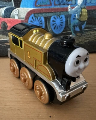 Curva de Aprendizaje Madera/Diecast Muestra de Fábrica Funciona con Pilas Oro Thomas! Foto 1 de 4
