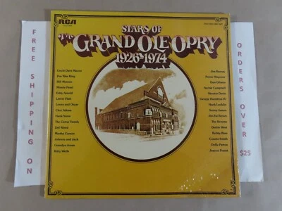 SEALED VA STARS OF THE GRAND OLE OPRY 2XLP DOLLY PARTON BILL MONROE CHET ATKINS - Image 1 of 3