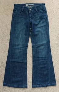 $198 ~LEVEL 99~ *LAURA* HIGH RISE WIDE LEG JEANS 29 - Picture 1 of 3