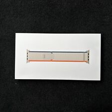 Genuine Apple Trail Loop Band for Watch Ultra 2 Orange/Beige, M/L (49mm) SEALED