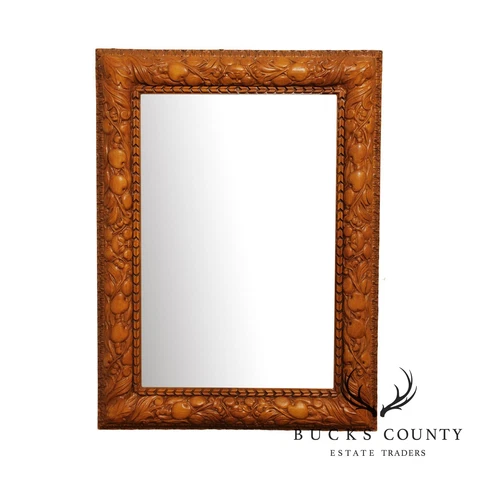 Friedman Brothers Fruit Carved Beveled Wall Mirror Cover