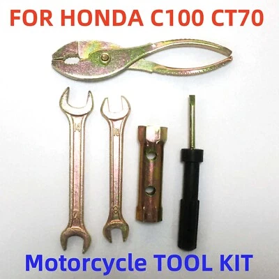 TOOL KIT For HONDA CBR 125 400 250 300 500 600 1000 C100 C70 CM91 CT70 CT90 Z50 - Image 1 of 4