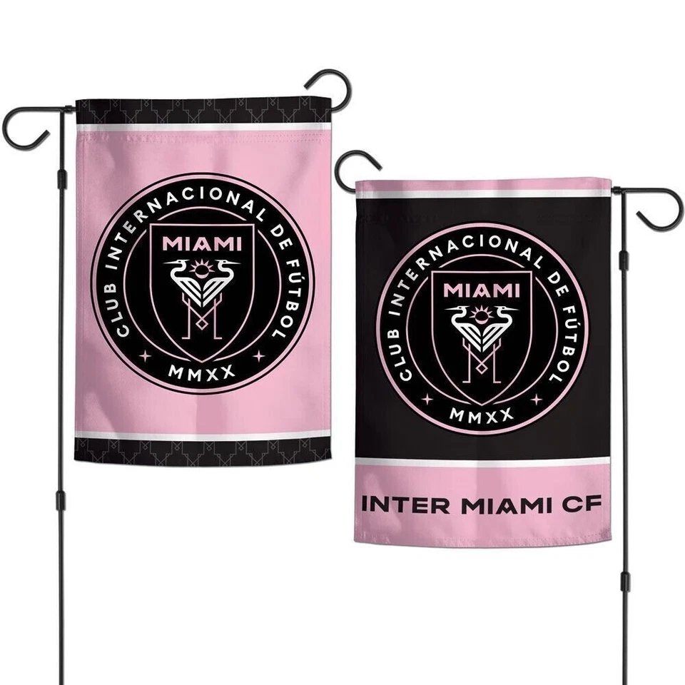 Inter Miami CF Garden Flag 12x18 - Image 1 of 1