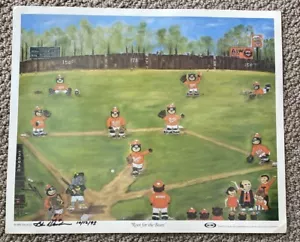 Impresión firmada por Bob Davidson - "Root For The Bears" - A & W Root Beer - 1993 - Imagen 1 de 3