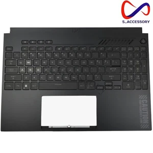 New ASUS TUF Gaming FX507 FA507 FX507Z A15 Fx507Vu Palmrest Keyboard Backlit US - Afbeelding 1 van 6