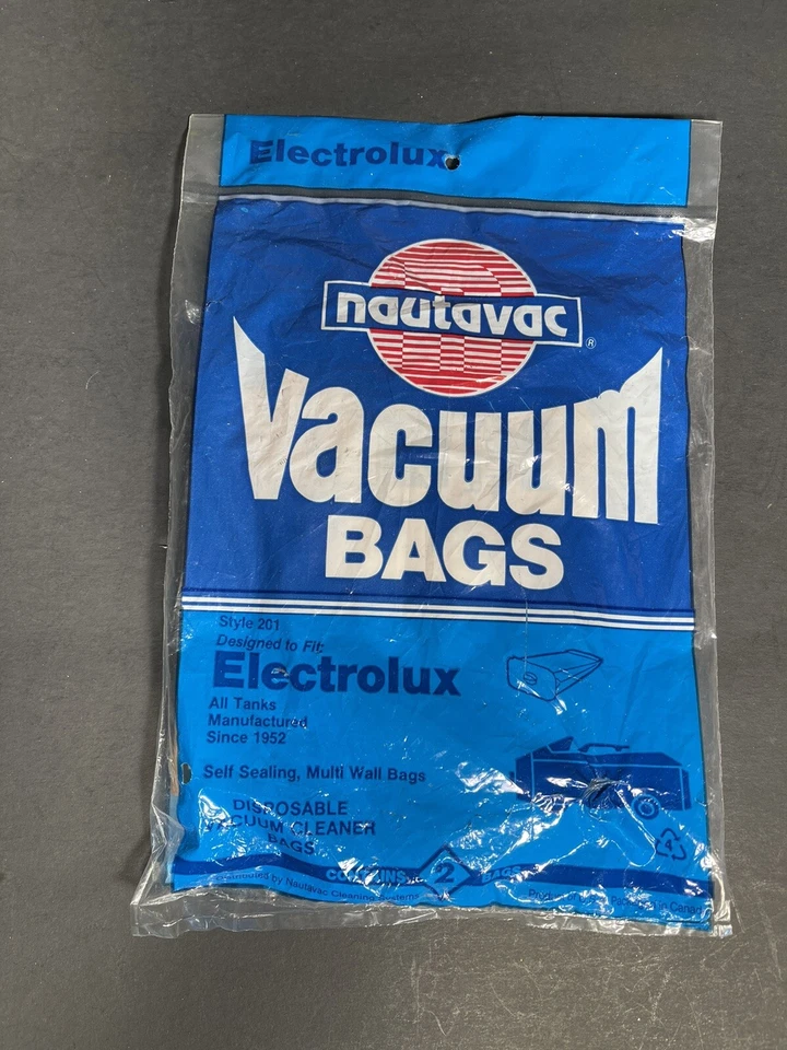 Bolsas de aspiradora Nautavac estilo 201 para Electrolux desechables 2 paquetes de dos - nuevas Foto 1 de 1