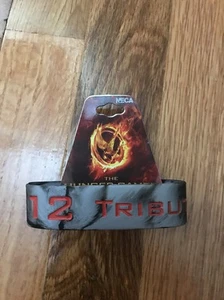The Hunger Games District 12 Tribute Gummiarmband NEU offizielle Ware - Bild 1 von 2