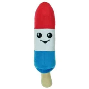 Dog Plush Toy, Food Junkeez, Popsicle, 8" with Squeak and crinkle sound - Picture 1 of 1