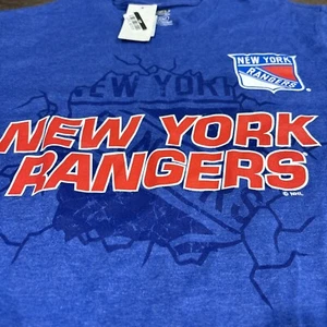 New York Rangers NHL T-shirt Size Small Men’s Blue - Picture 1 of 3
