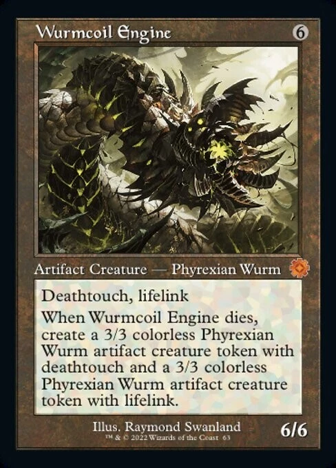 MTG - WURMCOIL ENGINE - The Brothers' War Retro Artifacts (M) - Image 1 of 1