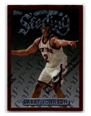 1996-97 Topps Finest - #231 Larry Johnson - Image 1 of 2
