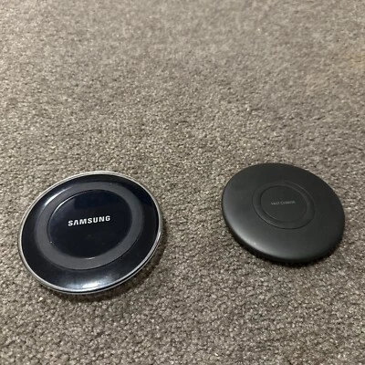 OEM Wireless Fast Charger Charging Pads for Samsung Galaxy - No Cords Included * - Image 1 of 4