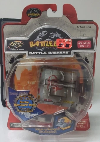 BATTLEBOTS BATTLE BASHERS HEAVY WEIGHT CHAMPION 3RD EDITION JAKKS PACIFIC 2001 Cover