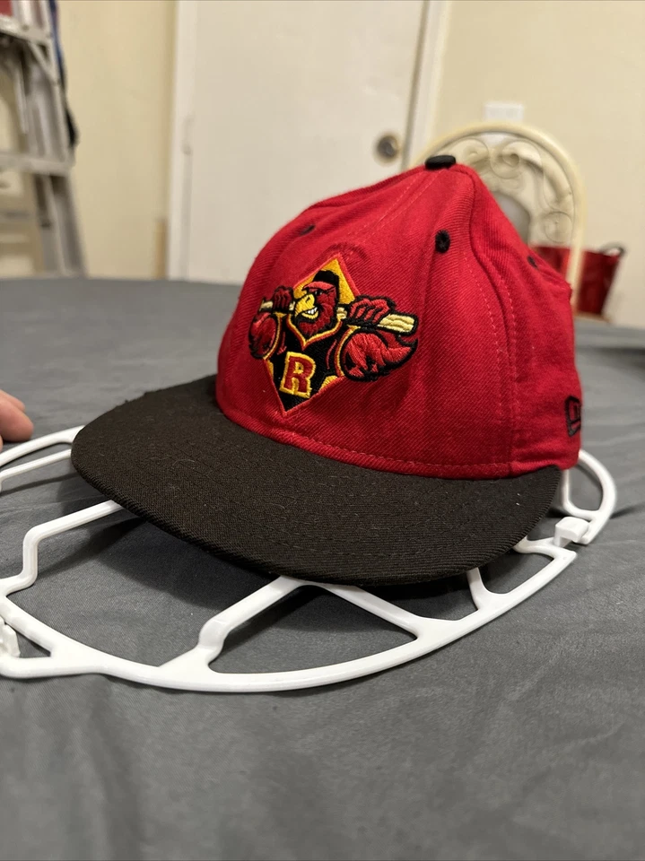 Sombrero de Colección Rochester Red Wings Adulto Rojo Nueva Era Equipado 7 3/8 The Minor League Foto 1 de 4