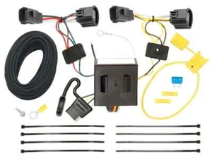 Trailer Wiring Harness Kit For 07-11 Dodge Nitro 08-12 Jeep Liberty All Styles - Picture 1 of 1