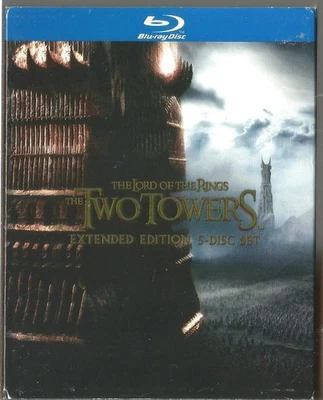THE LORD OF THE RINGS - The Two Towers - Extended Ed. (Bluray/DVD)  5 Disc Set - Image 1 of 4