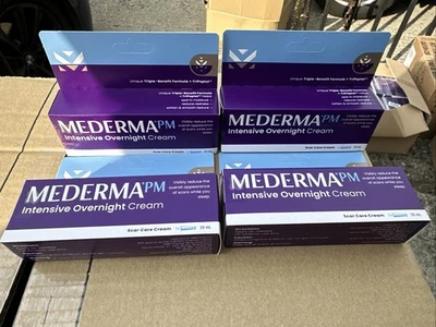 MEDERMA PM INTENSIVE OVERNIGHT SCAR CARE CREAM X 4,20ML SEALED BOX - Image 1 of 4