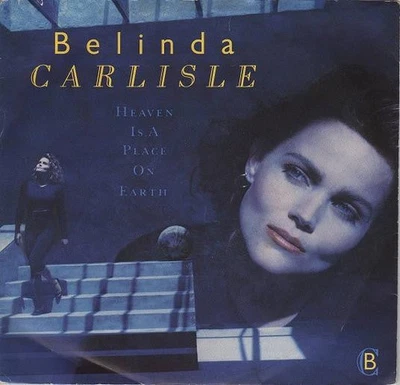 Belinda Carlisle - Heaven Is A Place On Earth - Used Vinyl Record 7  - Y1450z Foto 1 de 4