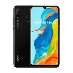 New Huawei P30 Lite 128GB Black Unlocked Sim Free Android Mobile Smartphone - Picture 1 of 3