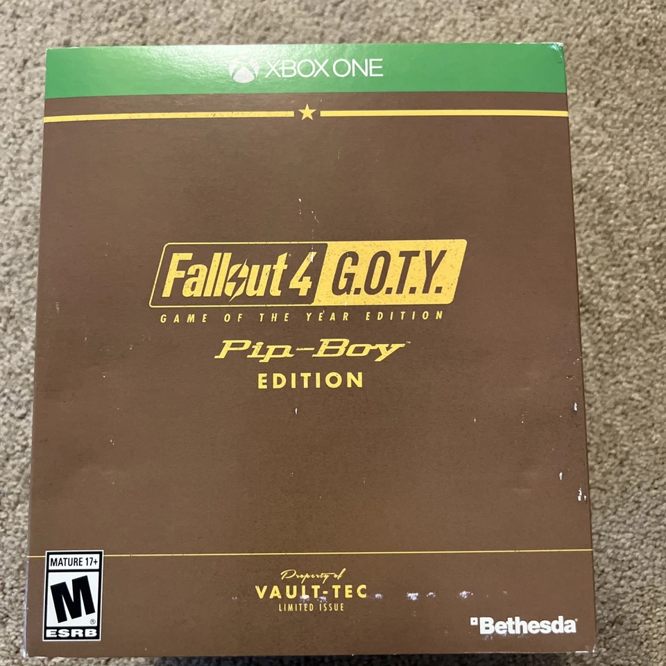 Fallout 4 - Game of the Year Edition Pip-Boy edition XBOX ONE RARE NIB SEALED - Image 1 of 4