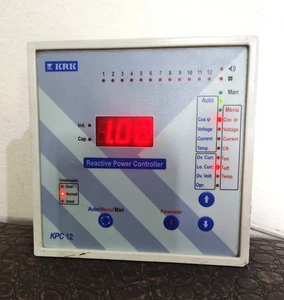 CONTROLADOR DE POTENCIA REACTIVA KRK KPC12 1 PIEZA USADO - Imagen 1 de 4