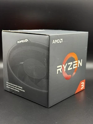 AMD Ryzen 3 1200 3.1GHz Quad-Core Processor (YD1200BBAEBOX) Fan Included NEW - Image 1 of 4