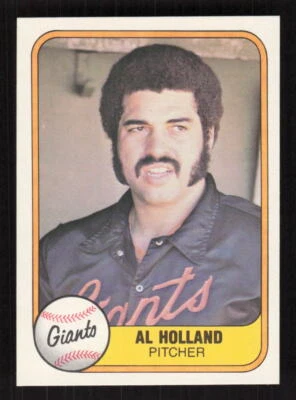 1981 Fleer #445 Al Holland Rookie San Francisco Giants - Image 1 of 2