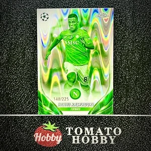 TOPPS CHROME UEFA 2023-24 GIACOMO RASPADORI /225 NIGHT VISION RAY REFRACTOR - Picture 1 of 2
