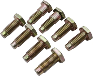 8PCS 64-81 Front Seat Belt Floor Pan Mounting Attachment Bolts Bow Tie Head H... - Picture 1 of 1