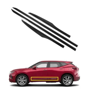 Cubierta de moldura de puerta exterior de carrocería de fibra de carbono para Chevrolet Blazer 2019-2025 - Imagen 1 de 8
