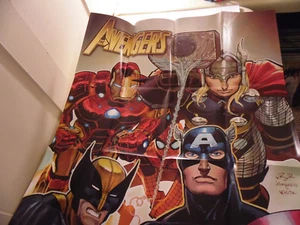 Avengers #1 Promotional Poster Circa 2010 - 22x36 //// Free Domestic Shipping - Picture 1 of 4